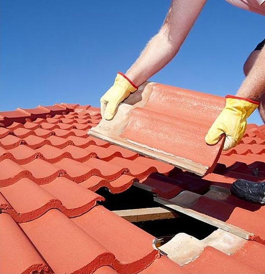 new tile roof repairs